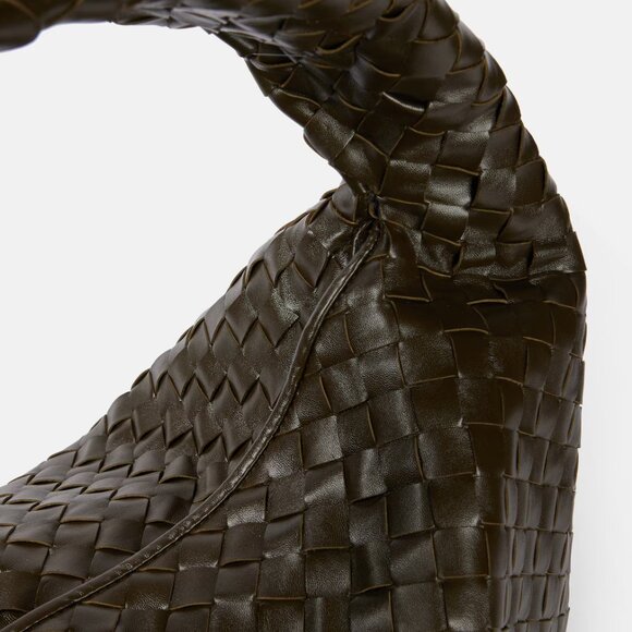 💲5️⃣3️⃣0️⃣0️⃣ Bottega Veneta Large Hop (khaki) - Picture 3 of 5